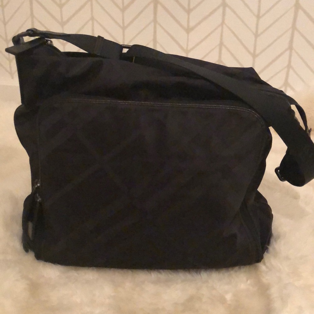 Burberry diaper bag